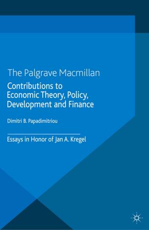 Cover of the book Contributions to Economic Theory, Policy, Development and Finance by Paolo Graziano
