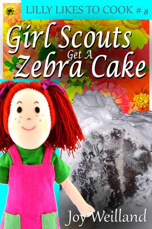 Book cover of Girl Scouts Get A Zebra Cake