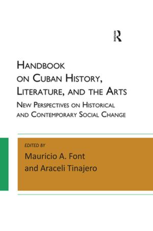 Cover of the book Handbook on Cuban History, Literature, and the Arts by Yoshiko Nozaki