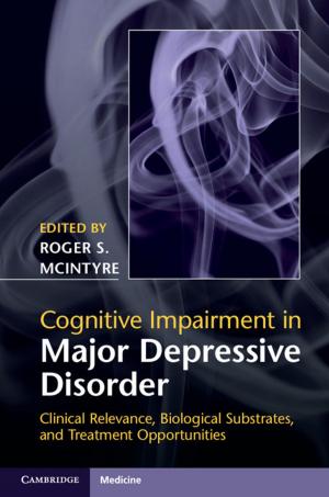 Cover of the book Cognitive Impairment in Major Depressive Disorder by 