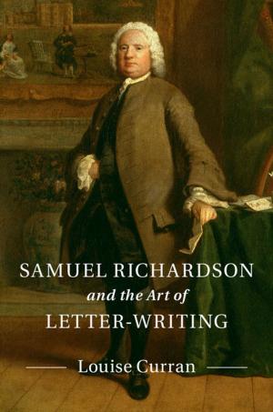 Cover of the book Samuel Richardson and the Art of Letter-Writing by Roger Price