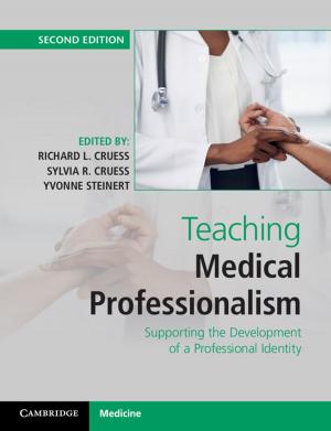 Cover of the book Teaching Medical Professionalism by Luis Cabrera