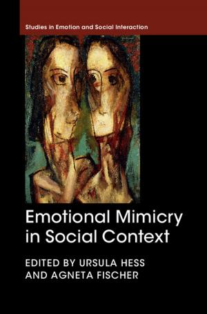 Cover of the book Emotional Mimicry in Social Context by Jamie Rowen