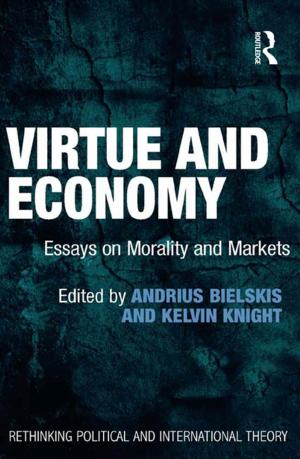 Book cover of Virtue and Economy