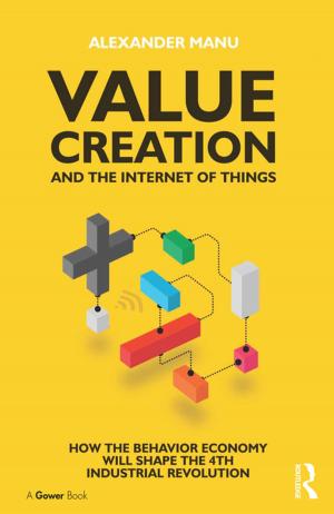 Book cover of Value Creation and the Internet of Things