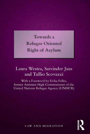 Book cover of Towards a Refugee Oriented Right of Asylum