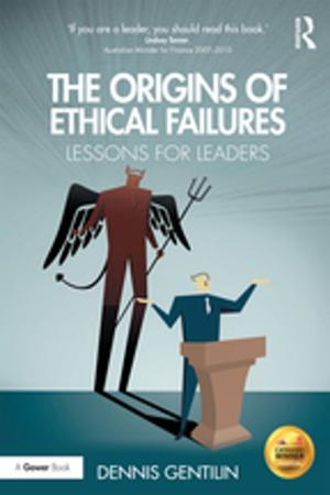 Cover of the book The Origins of Ethical Failures by Christa Scholtz