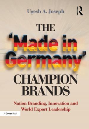 Cover of the book The 'Made in Germany' Champion Brands by Philippe de Woot