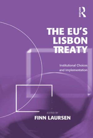 Cover of the book The EU's Lisbon Treaty by Faltin Karlsen