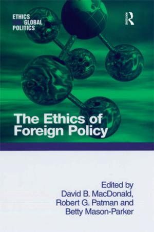 Cover of the book The Ethics of Foreign Policy by 