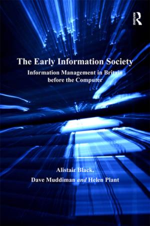 Cover of the book The Early Information Society by Banji Oyelaran-Oyeyinka, Padmashree Gehl Sampath