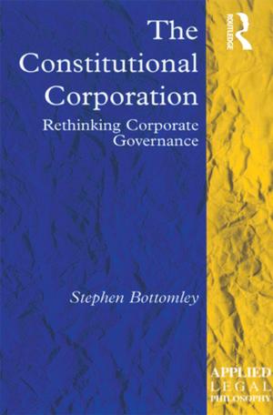 Cover of the book The Constitutional Corporation by 
