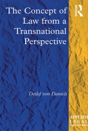 Cover of The Concept of Law from a Transnational Perspective