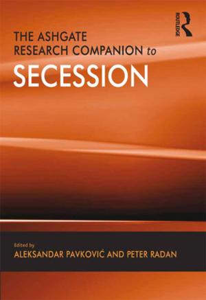 Cover of the book The Ashgate Research Companion to Secession by Peter Goodrich