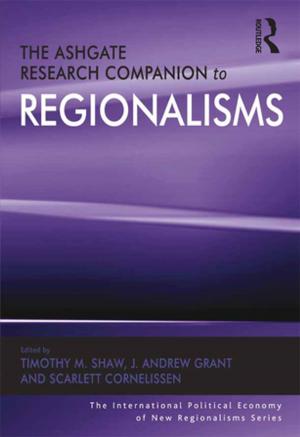Cover of the book The Ashgate Research Companion to Regionalisms by Sharon L. Stohrer