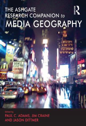 Book cover of The Routledge Research Companion to Media Geography