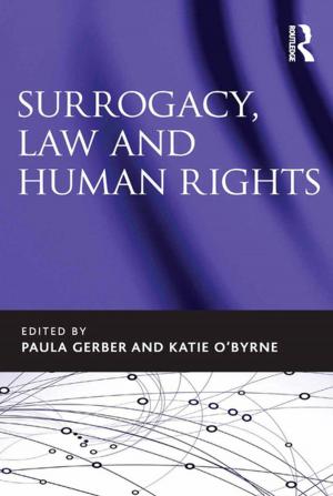 Cover of the book Surrogacy, Law and Human Rights by Michael Cohen