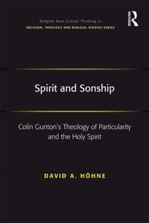 Cover of the book Spirit and Sonship by Trevor Buck