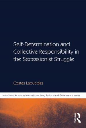 Cover of the book Self-Determination and Collective Responsibility in the Secessionist Struggle by Helen Popper