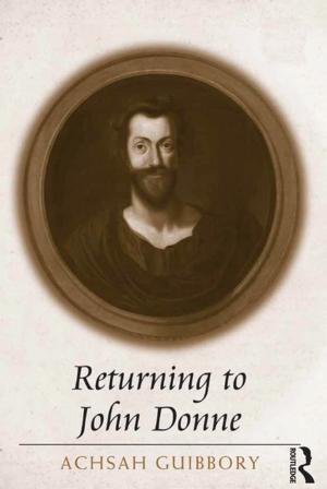 Cover of the book Returning to John Donne by Irving Horowitz