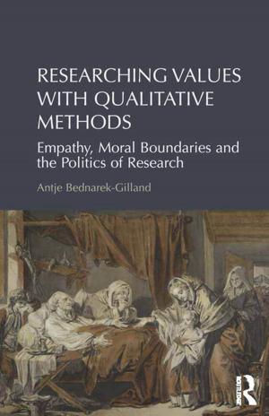 Cover of the book Researching Values with Qualitative Methods by Christoffer Gefwert