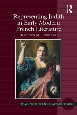 Cover of the book Representing Judith in Early Modern French Literature by Marcia Pointon