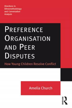 Cover of the book Preference Organisation and Peer Disputes by Joy Pollock, Elisabeth Waller