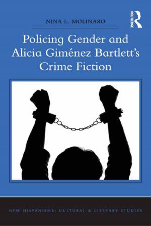 Book cover of Policing Gender and Alicia Giménez Bartlett's Crime Fiction