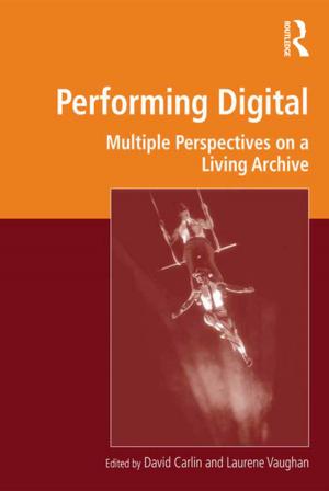 Cover of the book Performing Digital by David Carr