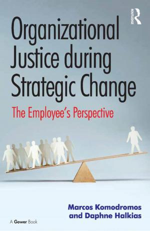 Cover of the book Organizational Justice during Strategic Change by Amy E Stein