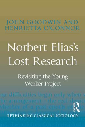 Cover of the book Norbert Elias's Lost Research by Thalbitzer, S