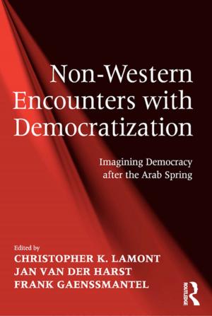 Book cover of Non-Western Encounters with Democratization
