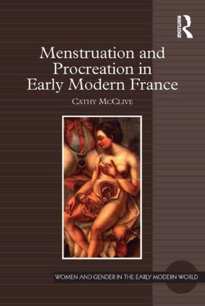 Cover of the book Menstruation and Procreation in Early Modern France by Annika Mombauer