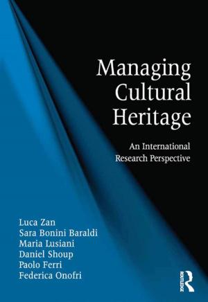 Cover of the book Managing Cultural Heritage by Robert Nisbet