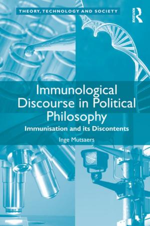 Cover of the book Immunological Discourse in Political Philosophy by C.D. Broad