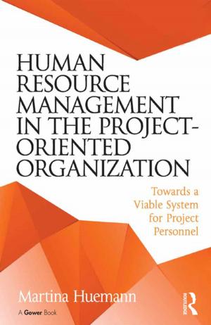 Cover of the book Human Resource Management in the Project-Oriented Organization by Vesa Ristikangas, Tapani Rinne