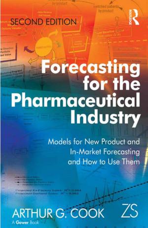 Cover of the book Forecasting for the Pharmaceutical Industry by David L. Weimer, Aidan R. Vining