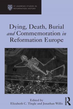 Cover of the book Dying, Death, Burial and Commemoration in Reformation Europe by Ruth B. Dixon-Mueller