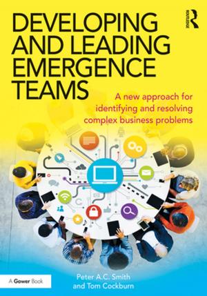 Cover of the book Developing and Leading Emergence Teams by J. A. Hobson