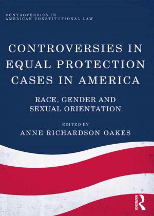 Cover of the book Controversies in Equal Protection Cases in America by Andre CRONJE