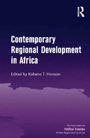 Cover of the book Contemporary Regional Development in Africa by Danesh Jain, George Cardona