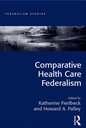 Cover of the book Comparative Health Care Federalism by Kristin Denham, Anne Lobeck