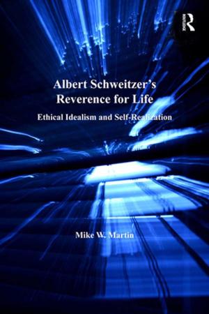 Book cover of Albert Schweitzer's Reverence for Life