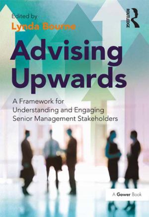 Cover of the book Advising Upwards by Richard A. Jr Hays