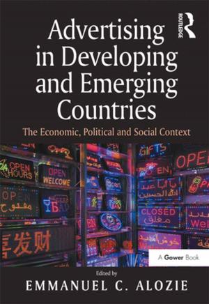 Cover of the book Advertising in Developing and Emerging Countries by Robert B Ridinger
