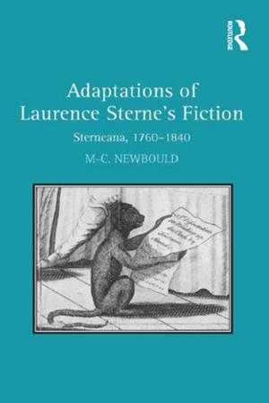 Cover of the book Adaptations of Laurence Sterne's Fiction by Jonathan Gander