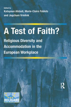 Cover of the book A Test of Faith? by Jeni Wilson, Lesley Wing Jan