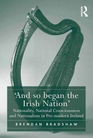 Book cover of ‘And so began the Irish Nation’