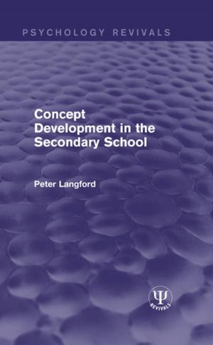 bigCover of the book Concept Development in the Secondary School by 