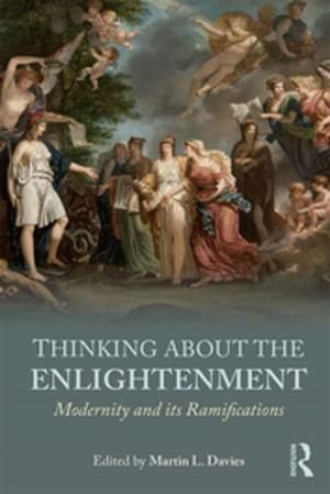 Cover of the book Thinking about the Enlightenment by Linda Berg Cross